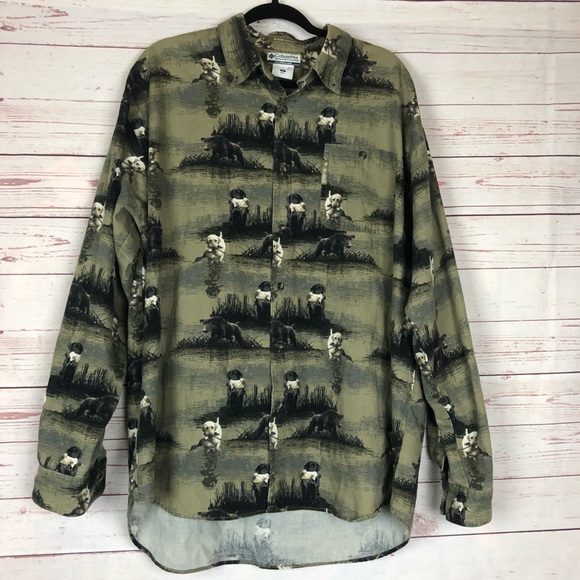 Columbia Other - Columbia  Duck Hunting Button Up Shirt Size XL